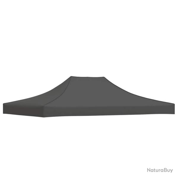 Toit de tente de r�ception 4x3 m Anthracite 270 g/m�