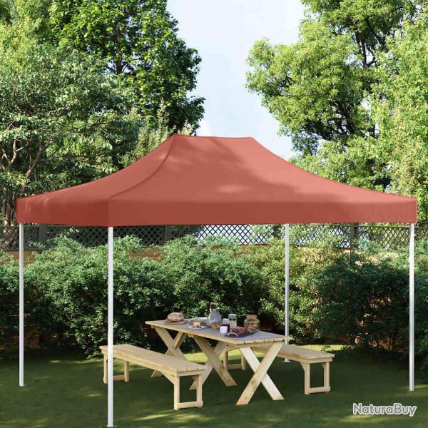 Toit de tente de r�ception 4x3 m Terre cuite 270 g/m�