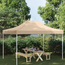 Toit de tente de r&eacute;ception 4,5x3 m Beige 270 g/m&sup2;