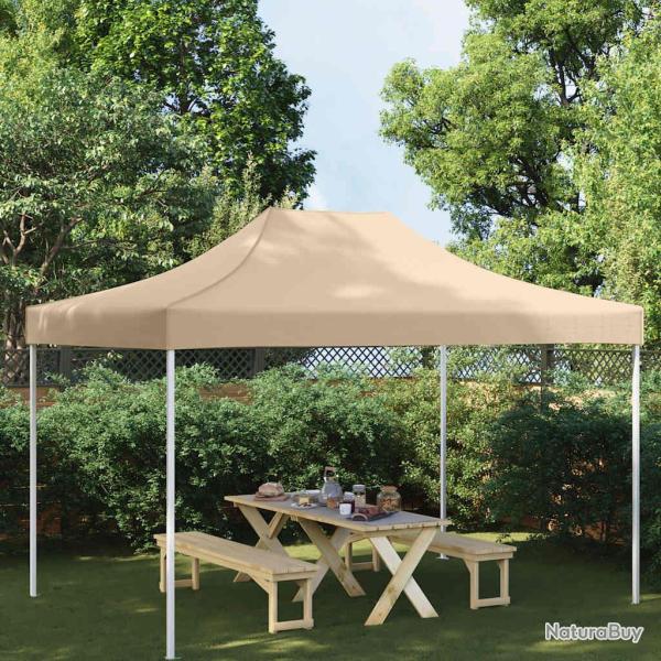 Toit de tente de r�ception 4,5x3 m Beige 270 g/m�