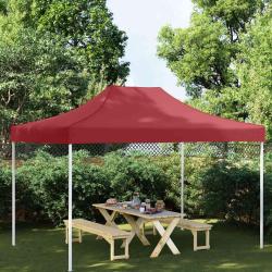 Toit de tente de r&eacute;ception 4,5x3 m Bordeaux 270 g/m&sup2;