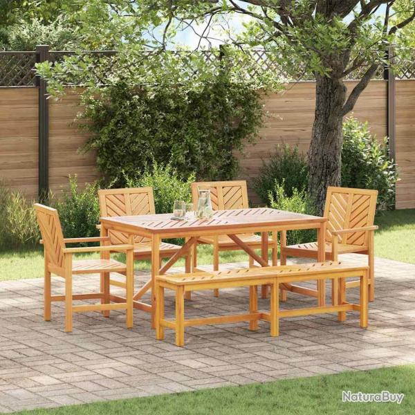 Ensemble de salle � manger pour 6 pc Marron