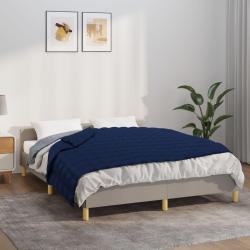 Couverture lest&eacute;e Bleu 122x183 cm 9 kg Tissu