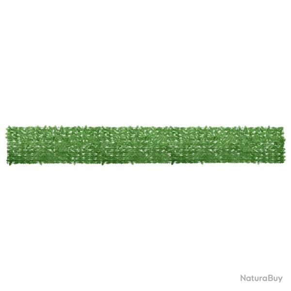 �cran de balcon avec feuilles vert 600x75 cm