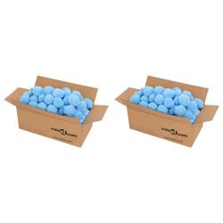 Boules anti-bact&eacute;riennes filtrantes de piscine bleu 1400 g PE