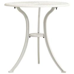 Table de Blanc 62x62x65 cm Aluminium coul&eacute;