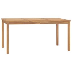 Table &agrave; d&icirc;ner de 160x80x77 cm Bois de teck solide