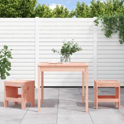 Ensemble de bistrot de 3 pcs bois massif Douglas