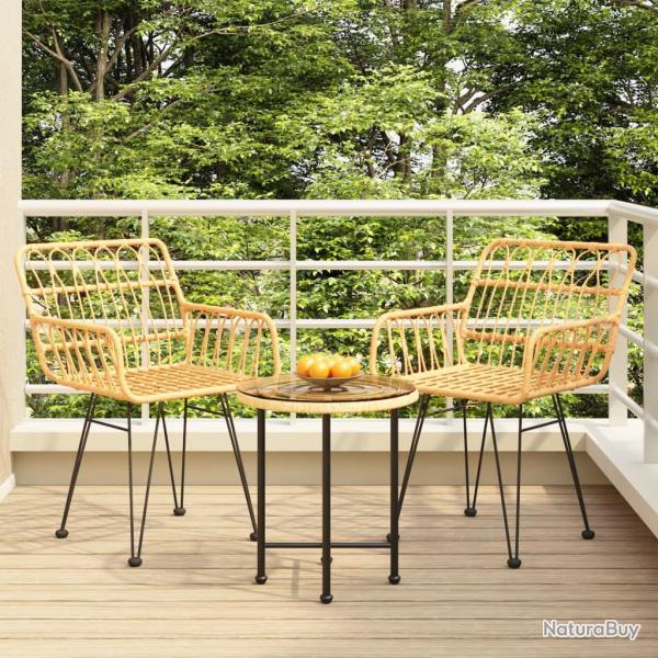Ensemble � manger de 3 pcs R�sine tress�e