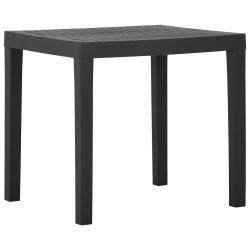 Table de Gris 79x65x72 cm Plastique