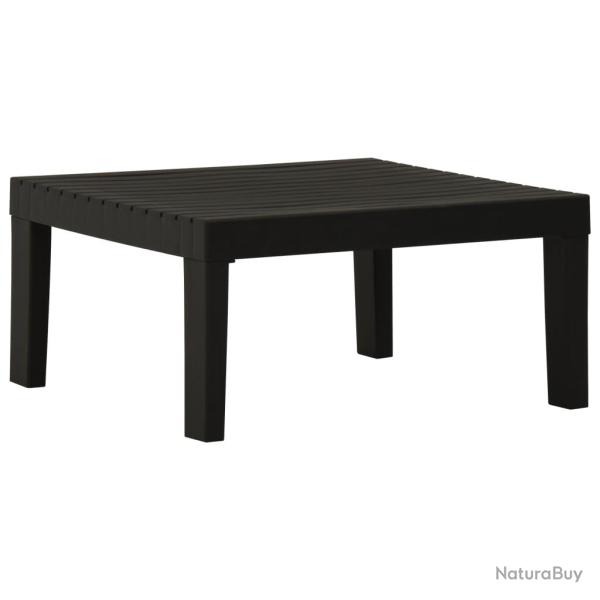 Table de salon de Plastique Gris