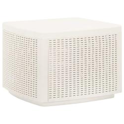 Table de Blanc 53x53x40 cm Plastique