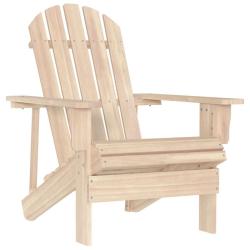 Chaise de Adirondack bois de sapin massif