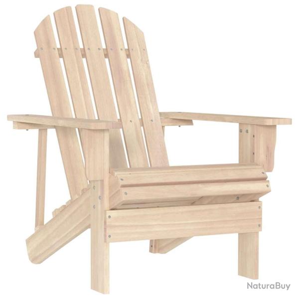 Chaise de Adirondack bois de sapin massif