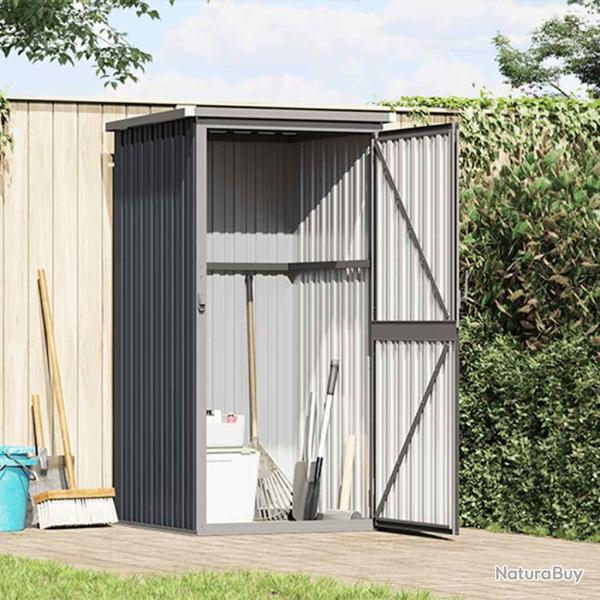 Abri � outils de anthracite 88x89x161 cm acier galvanis�