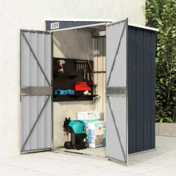 Remise de murale Anthracite 118x100x178 cm Acier
