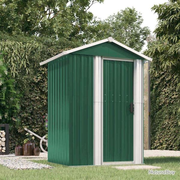 Abri de Vert 126x97,5x177 cm Acier galvanis�