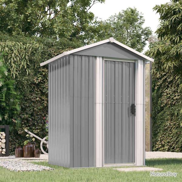 Abri de Gris 126x97,5x177 cm M�tal galvanis�