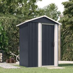 Abri de Anthracite 126x97,5x177 cm Acier galvanis&eacute;