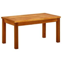 Table basse de 70x40x36 cm Bois solide d'acacia