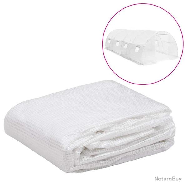 Couverture de remplacement de serre (18 m�) 3x6x2 m Transparent