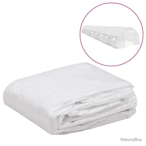 Couverture de remplacement de serre (36 m�) 3x12x2m Transparent