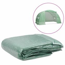 Couverture de remplacement de serre (8 m&sup2;) 400x200x200 cm Vert
