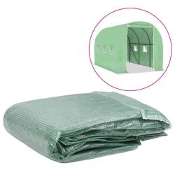 Couverture de remplacement de serre (6,86m&sup2;) 200x343x200cm Vert