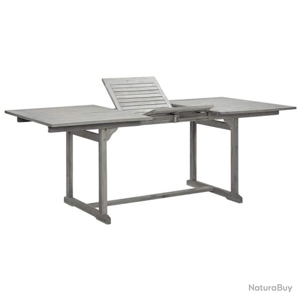Table � d�ner de (150-200)x100x75cm Bois d'acacia massif