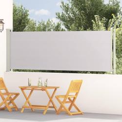 Auvent lat&eacute;ral r&eacute;tractable de patio 117 &times; 614 cm gris