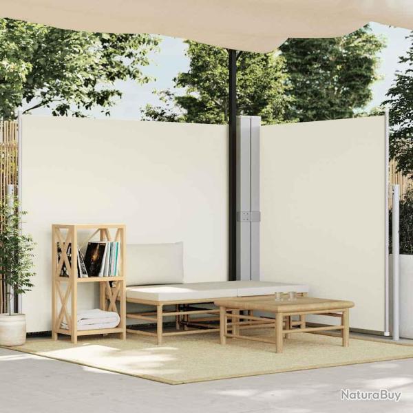 Auvent lat�ral r�tractable Cr�me 180x600 cm