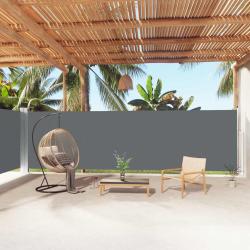 Auvent lat&eacute;ral r&eacute;tractable Anthracite 180x1000 cm