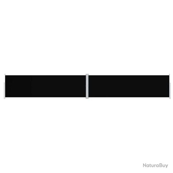 Auvent lat�ral r�tractable Noir 180x1200 cm