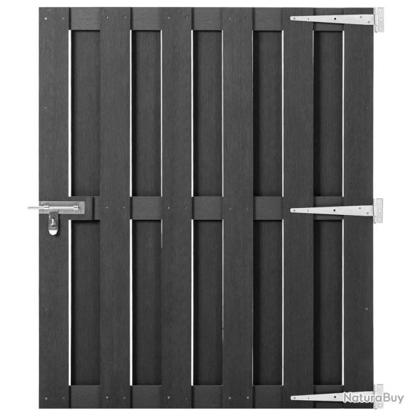 Portillon WPC 100x112 cm Gris