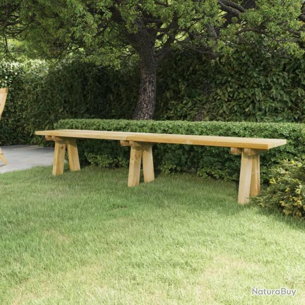 Banc de 220 cm bois de pin massif impr�gn�