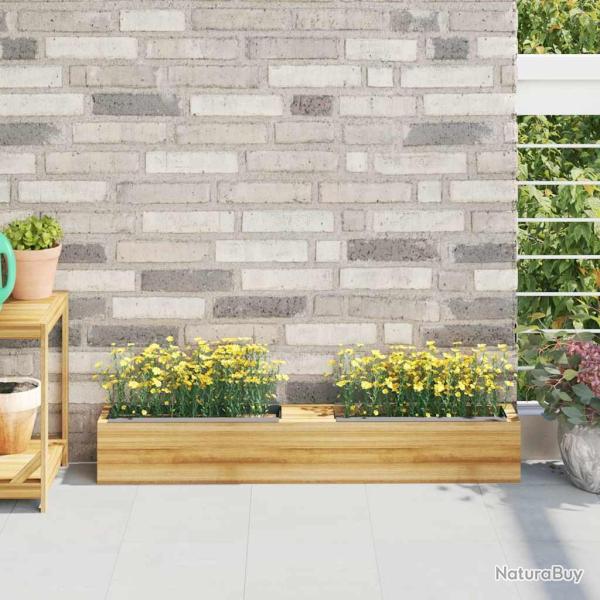 Bo�tes � fleurs pour palettes euro 12 pcs Gris 36x13,5x9,5cm PP