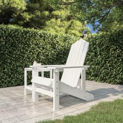Chaise Adirondack de PEHD Blanc
