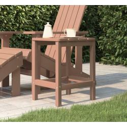 Table de Adirondack Marron 38x38x46 cm PEHD
