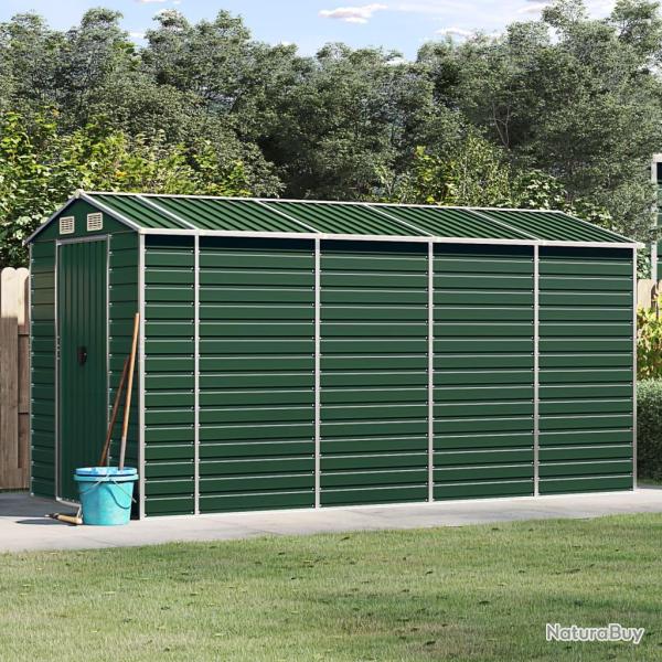 Abri de vert 191x385x198 cm acier galvanis�