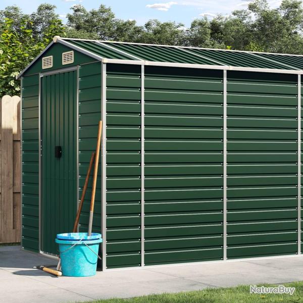 Abri de vert 191x470x198 cm acier galvanis�