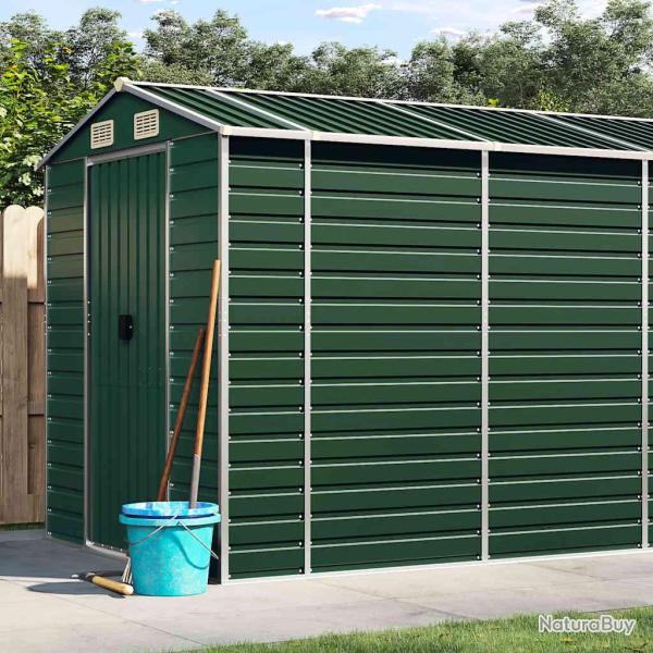Abri de vert 191x725x198 cm acier galvanis�
