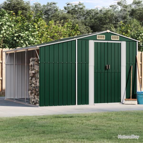 Abri de vert 277x279x179 cm acier galvanis�