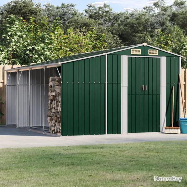 Abri de vert 277x365,5x179 cm acier galvanis�
