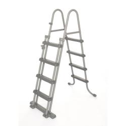 &Eacute;chelle de piscine &agrave; 4 marches 122 cm 58331