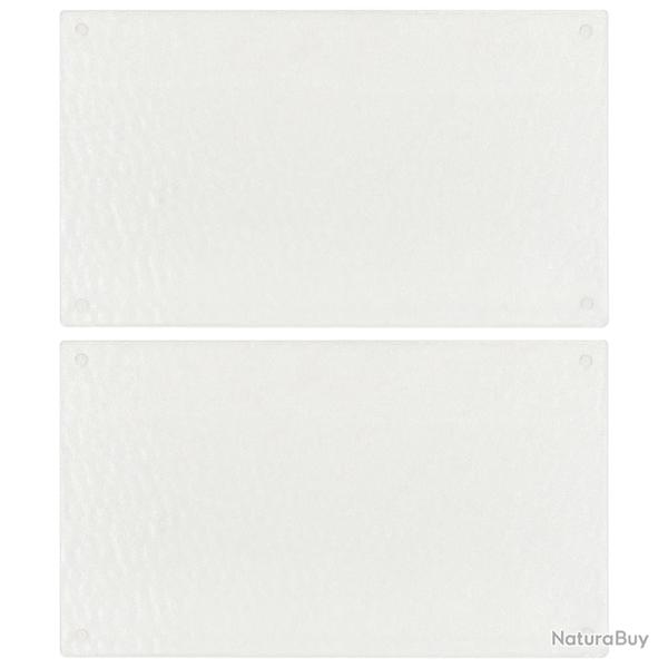Planches � d�couper 2 pcs motif de bulles Verre tremp�