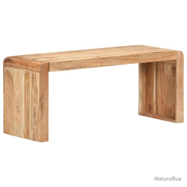 Banc 110x38x46 cm Bois solide d'acacia