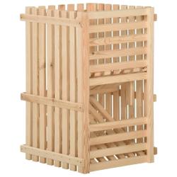 Bo&icirc;te &agrave; pommes de terre 50x50x50 cm Bois de pin solide