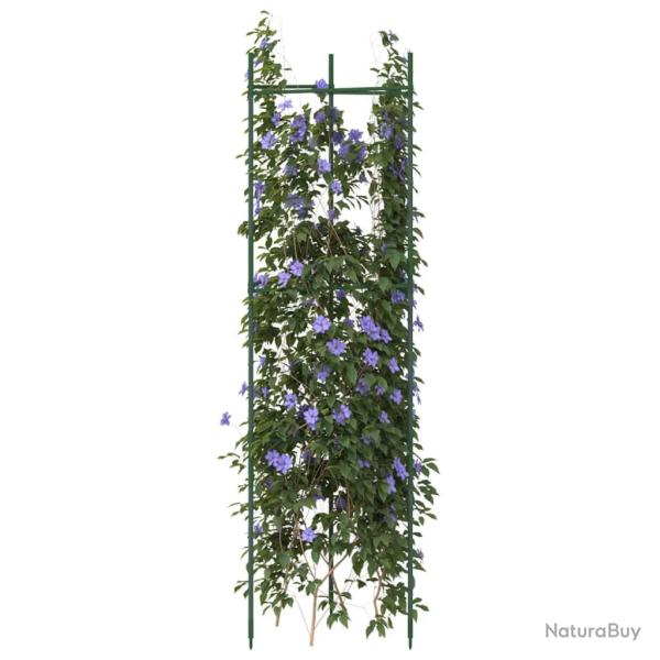 Cages � tomates 8 pcs 116 cm acier et PP