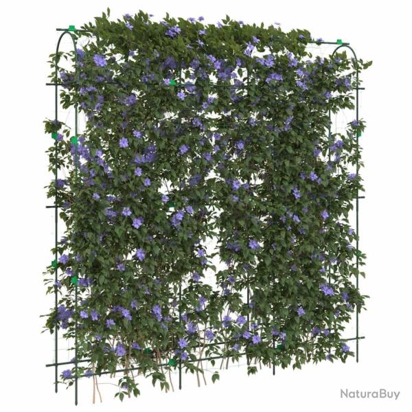 Treillis de pour plantes grimpantes 2 pcs forme en U