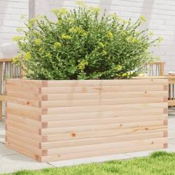 Jardini&egrave;re 90x60x46 cm bois de pin massif
